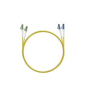 Патч Корд Оптоволоконный LC/APC-LC/UPC SM 9/125 Duplex 3.0мм 1 м, фото 2