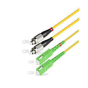 Патч Корд Оптоволоконный SC/APC-FC/UPC SM 9/125 Duplex 3.0мм 1 м, фото 2