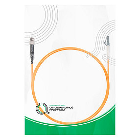 Патч Корд Оптоволоконный LC/UPC-ST/UPC MM OM1 62.5/125 Simplex 3.0мм 1 м, фото 2