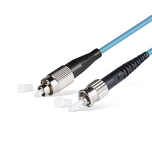 Патч Корд Оптоволоконный FC/UPC-ST/UPC MM OM3 50/125 Simplex 3.0мм 1 м, фото 2