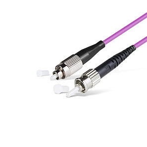 Патч Корд Оптоволоконный FC/UPC-ST/UPC MM OM4 50/125 Simplex 3.0мм 1 м, фото 2