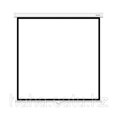 Экран Deluxe DLS-M203xW (80"х80"), Ø - 113", Раб. поверхность 195х195 см., 1:1, фото 2