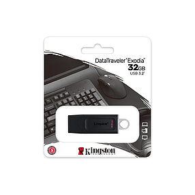 USB-накопитель Kingston DTX/32GB 32GB Чёрный, фото 2
