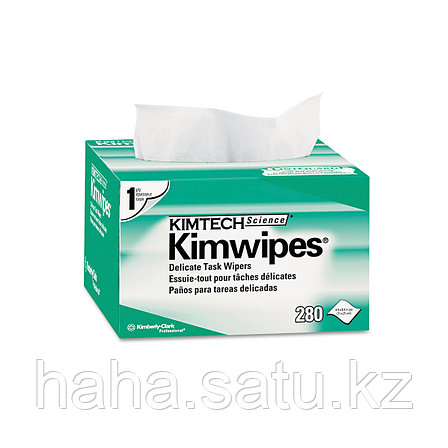 Салфетки безворсовые Kimtech-kimwipes для очистки волоконно-оптических коннекторов, фото 2