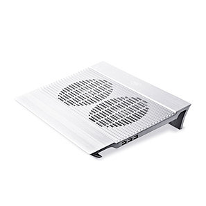 Охлаждающая подставка для ноутбука Deepcool N8 Silver 17", фото 2