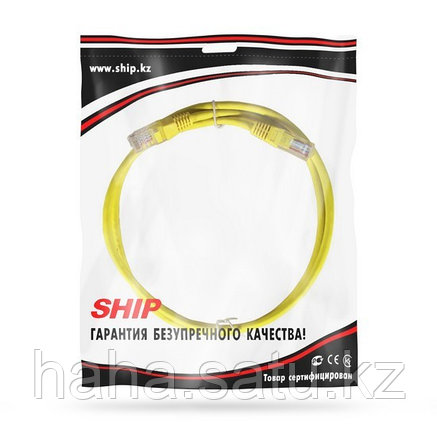 Патч Корд SHIP Cat.5e UTP LSZH RJ-45 1 м S3025YL0100-P, фото 2