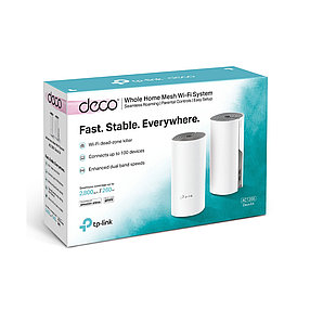 Беспроводная MESH-система Wi-Fi TP-Link Deco E4 (2 модуля), фото 2