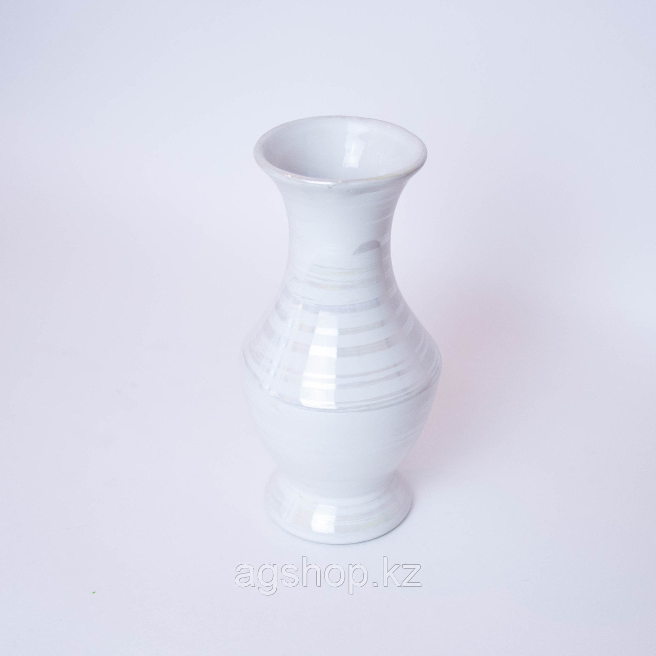 Ваза сосуд из керамика белая D8см. d6,5см. H7см. - фото 1 - id-p91893563