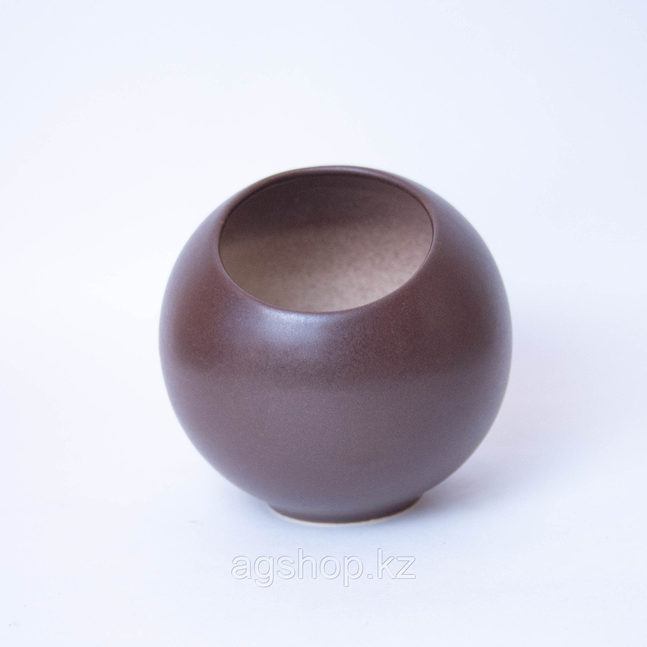 Ваза шар вертикальная Flower Ball из керамики D11,5см. d6см. - фото 1 - id-p91893566