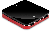 Внешний аккумулятор Accesstyle Carmine 8MP 8000 черный/красный TCarmine 8MP Внешний аккумулятор Accesstyle Carmine 8MP 8000 черный/красный