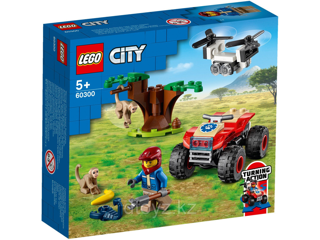 Lego City Wildlife Спасательный вездеход для зверей 60300 - фото 1 - id-p91896323