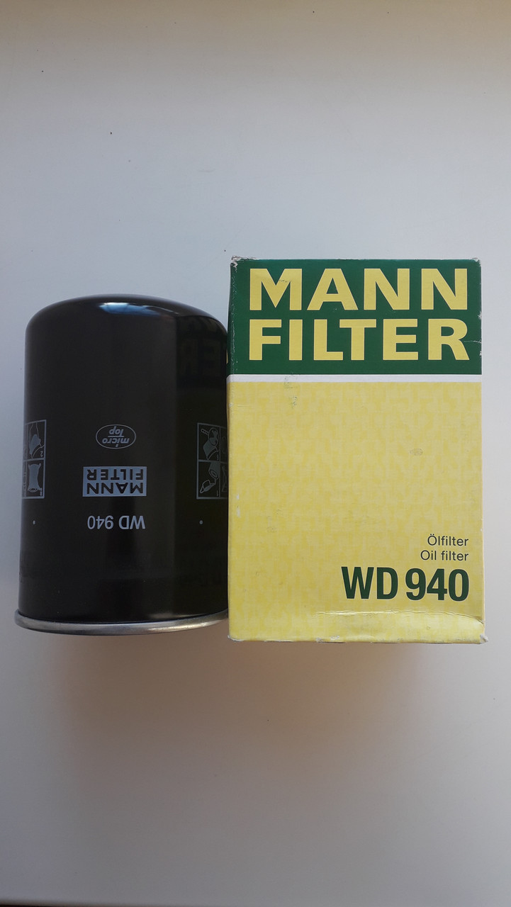 Фильтр Масляный WD940 Mann Filter - фото 1 - id-p91896324