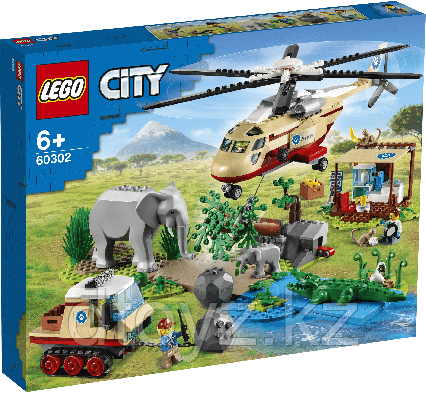 Lego City Wildlife Операция по спасению зверей 60302