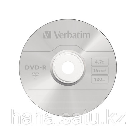 Диск DVD-R Verbatim (43523) 4.7GB 10штук Незаписанный, фото 2