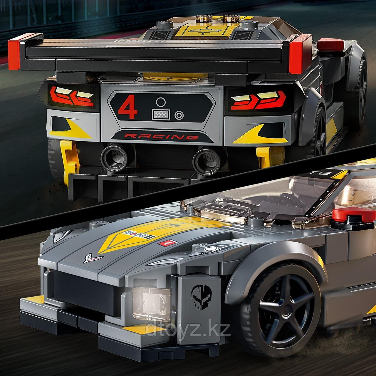 LEGO Speed Champions Chevrolet Corvette C8.R Race Car and 1968 Chevrolet Corvette 76903 - фото 5 - id-p91900897