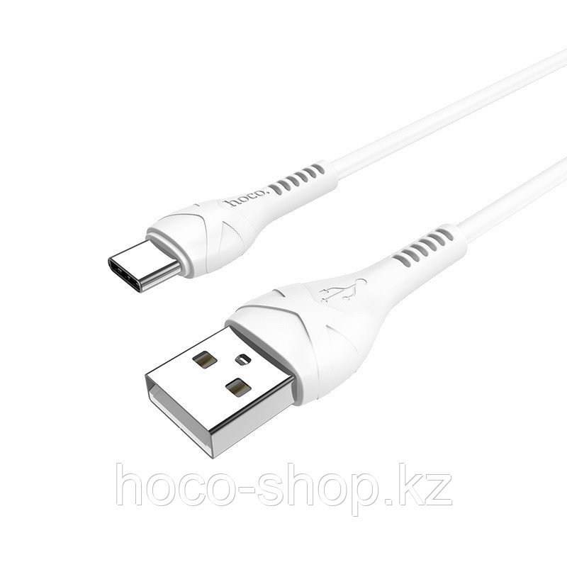 Кабель USB Hoco X37 с разъемом Type-C, белый - фото 3 - id-p91900929