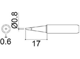 НАККО Т-0.8D жало для паяльника