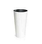 Горшок с внутренней вставкой Tubus Slim Shine глянец DTUS150S | Prosperplast, фото 3