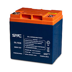 Аккумуляторная батарея SVC GL1226 12В 26 Ач (165*125*175)