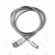 Кабель MicroUSB Budi (Металлическая оплетка)