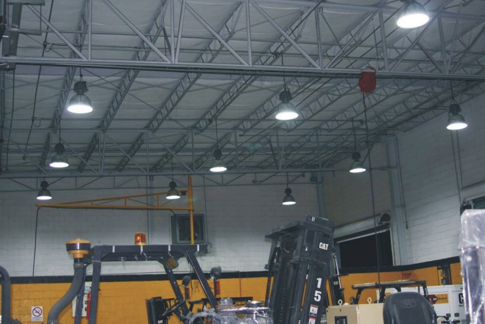 Промышленный светильник 150 в. Подвесные светильники для склада на тросу 150w - фото 8 - id-p91916583