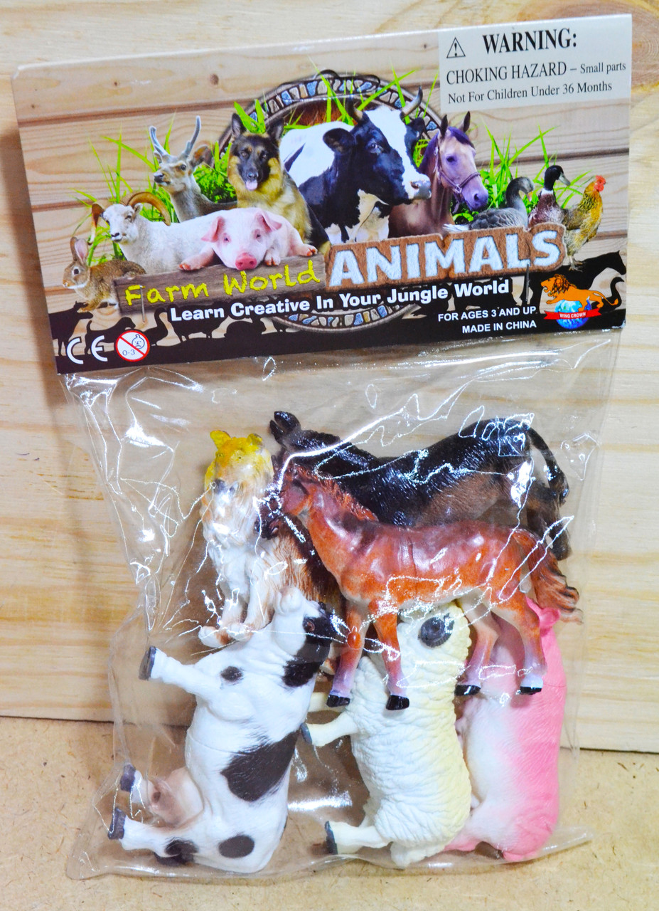 60225 Домашние животные качественные Farm world animals