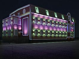 Архитектурное освещение зданий