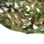 Сеть-навес маскировочная с чехлом «Зеленый камуфляж» (4 х 6 метра), фото 2