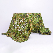 Сеть-навес маскировочная с чехлом «Зеленый камуфляж» (4 х 6 метра), фото 3