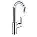Смеситель для раковины с донным клапаном GROHE BauEdge 23760000, фото 3