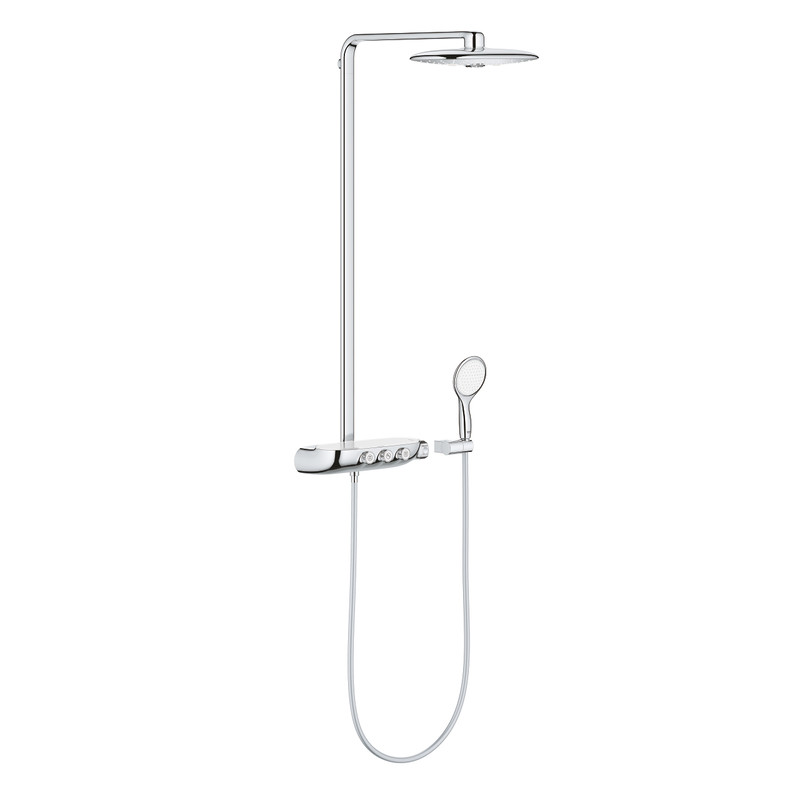 Душ.система с термостатом для настен.монтажа GROHE Rainshower System SmartControl 360 DUO 26250000