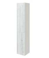 Шкаф - колонна Aquaton Сакура правая ольха наварра, белый глянец 1A219903SKW8R, фото 1