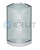 Душевая кабина Erlit ER3508P-C3 800*800*2150 низкий поддон, светлое стекло