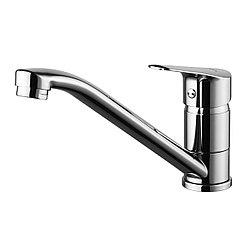 LM6554C Партнер Смеситель для кухни одноручный, с поворотным изливом, хром (к/к 8)