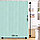 Водонепроницаемая тканевая шторка для ванной Xiang Ju для душа 180х180 см голубая, фото 2