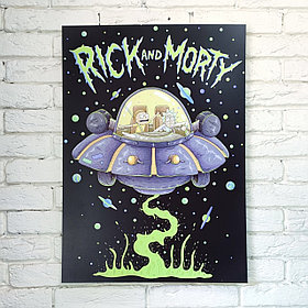 Постер Рик и Морти (второй вид)