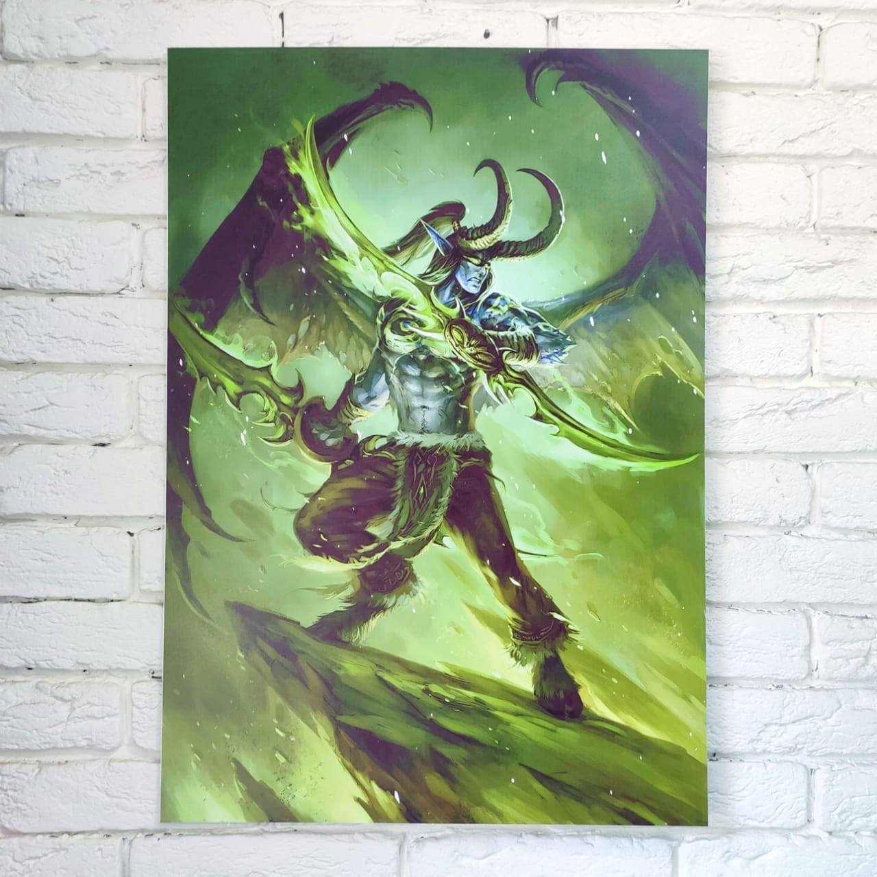 Постер Иллидан - World of Warcraft