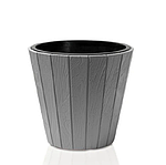 Горшок с внутренней вставкой Woode DBWO400 | Prosperplast, фото 3