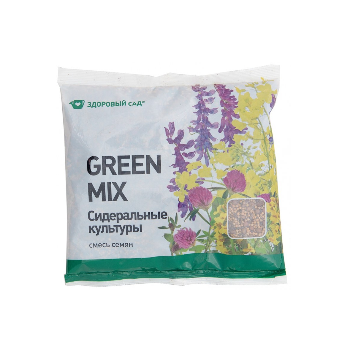 Смесь сидеральных трав Green Mix 0,5 кг Здоровый Сад