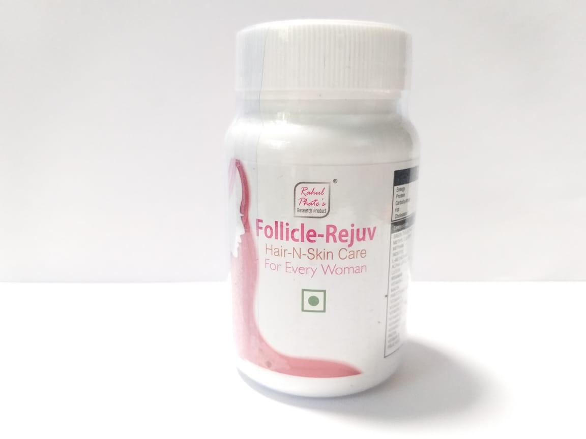 Капсулы Follicie-Rejuv, 60 кап, питательная формула для кожи и волос