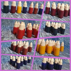 Пасты для окрашивания эпоксидной смолы, жидкого пластика, силикона. Концентрированные красители для эпоксидки.