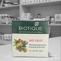 Маска для лица с фруктами: отбеливающая (75 г), Bio Fruit Face Pack, произв. Biotique