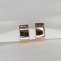 Серьги из золоченого серебра Diamant 93-120-00622-1 серебро с позолотой