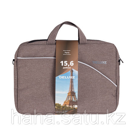Сумка для ноутбука Deluxe Paris 15.6" (DLNB-102 Brown), фото 2