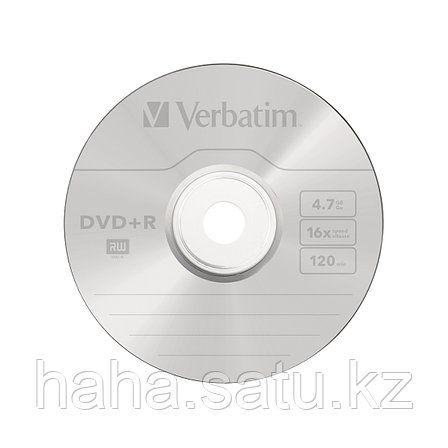 Диск DVD+R Verbatim (43498) 4.7GB 10штук Незаписанный, фото 2