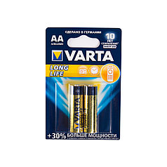 Батарейка VARTA Longlife Mignon 1.5V - LR6/ AA 2 шт в блистере