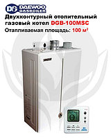 Газовый двухконтурный, настенный, водогрейный, отопительный котел DAEWOO DGB-400
