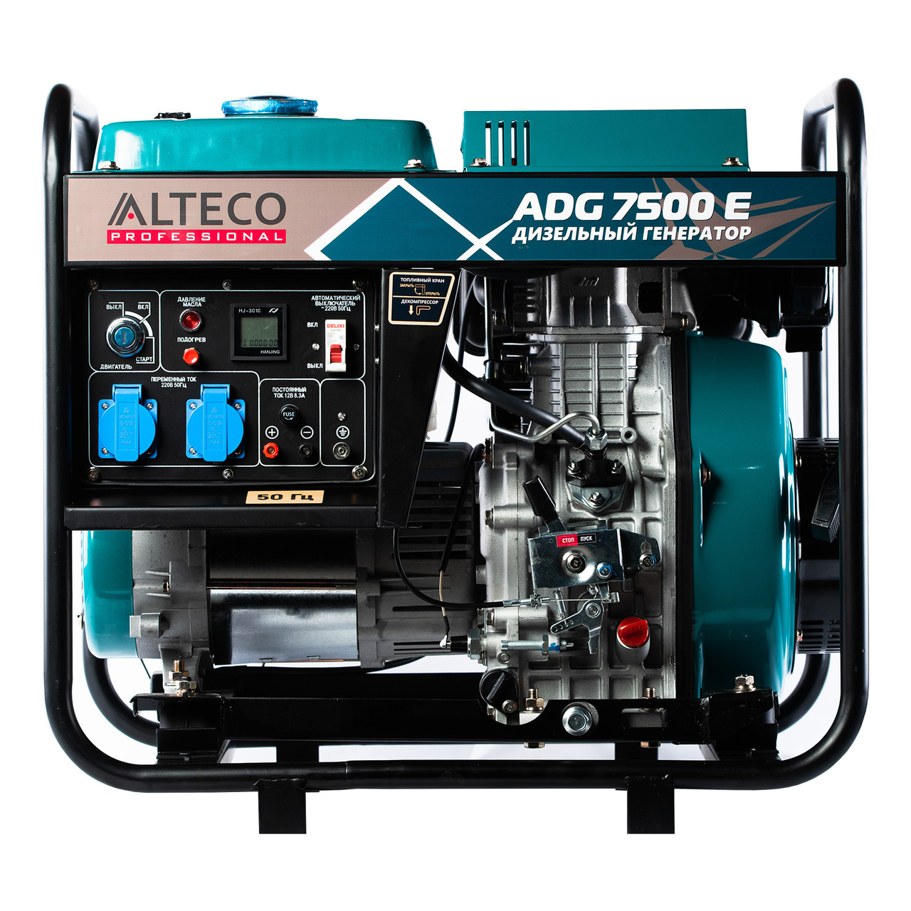 Дизельный генератор ALTECO ADG 7500 E - фото 2 - id-p1809065