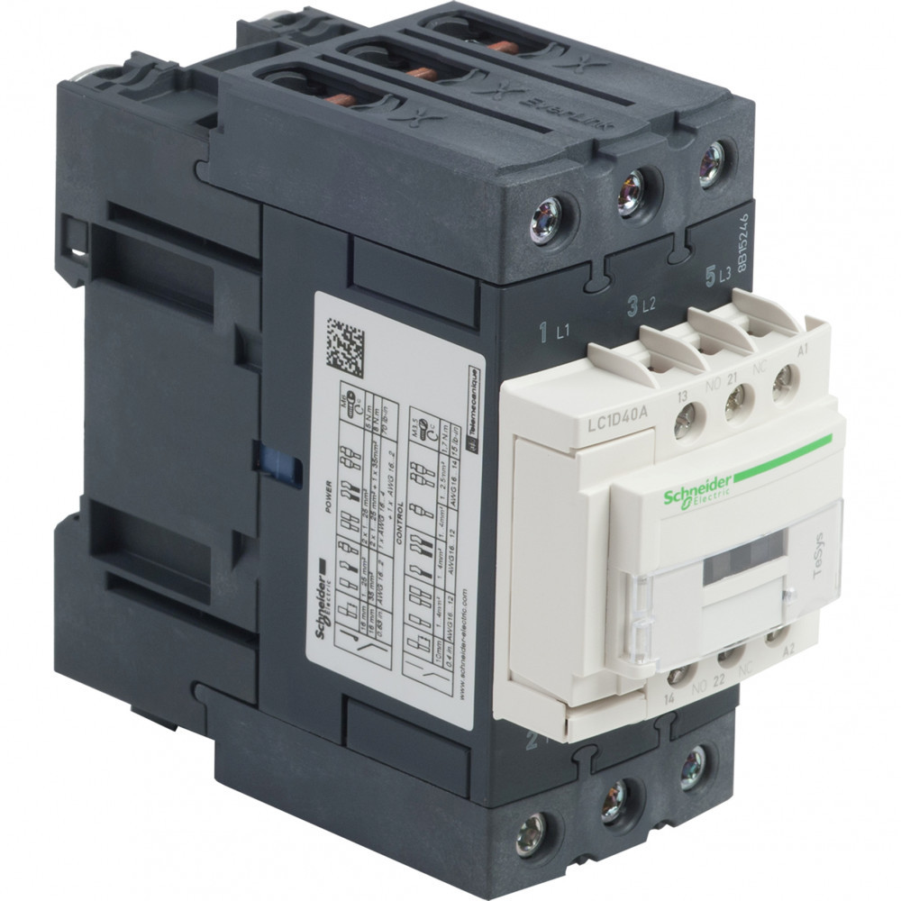 Контактор 3P 40А 220B AC 50/60 ГЦ винтовой зажим E-LINK /LC1D40AM7/