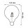 Светодиодная лампа Filament RUSTIC MERIDIAN-6 6W E27, фото 2